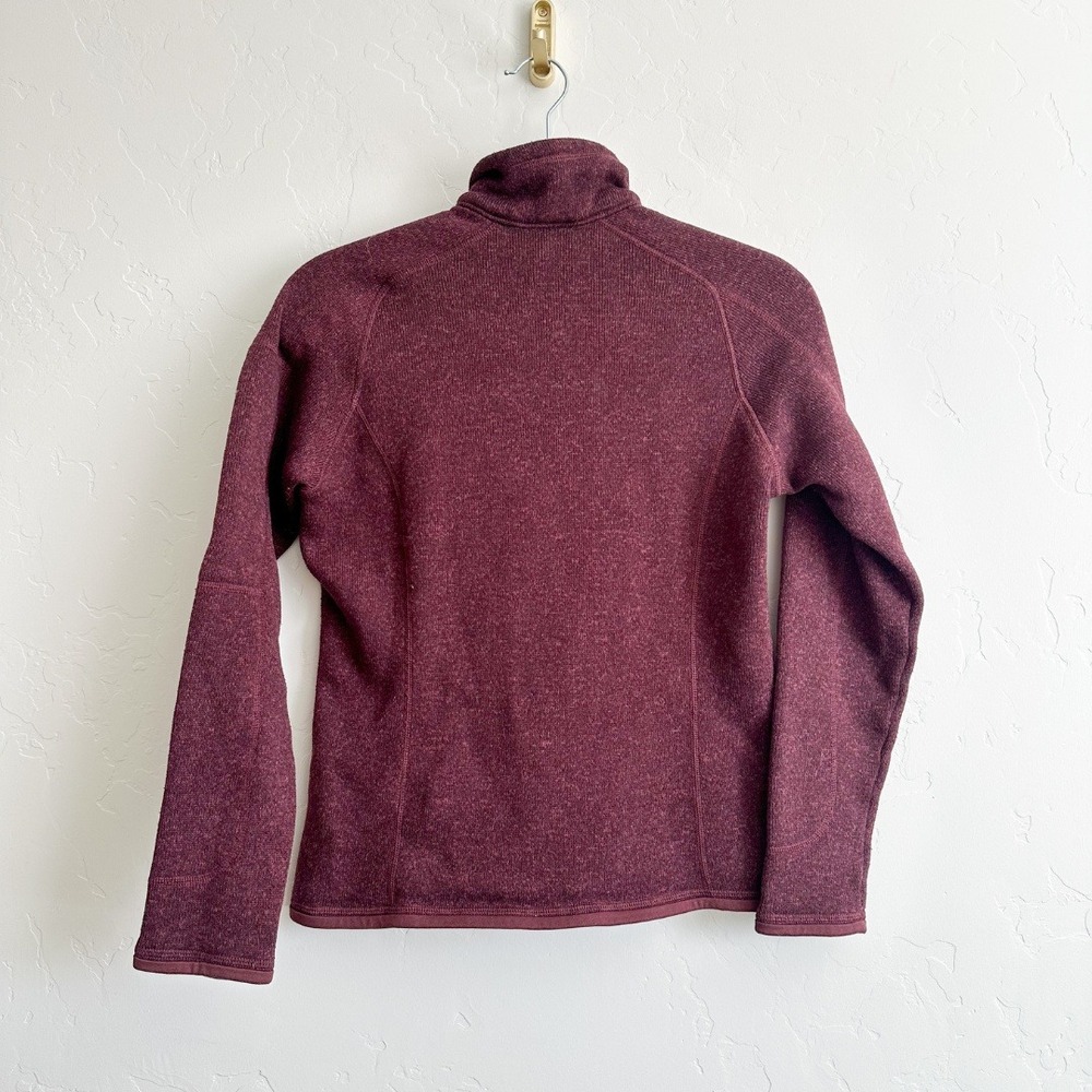 Patagonia | W's Better Sweater 1/4-Zip Fleece Jacket‎ in Dark Ruby Size Small - Picture 3 of 6